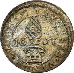Halbbatzen der Reichsstadt Augsburg, 1637