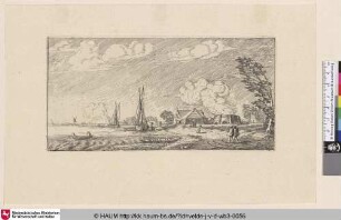 [Lime-Kiln bei stürmischem Wetter; Lime-Kiln in stormy Weather]