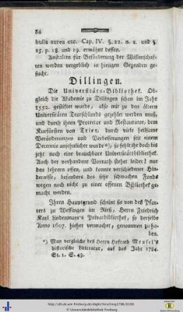 Dillingen.