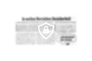 In weiten Bereichen Unsicherheit