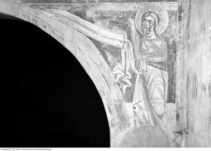 Südwand, Arkadenzwickel, Der Prophet Jesaja