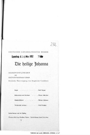 Die heilige Johanna
