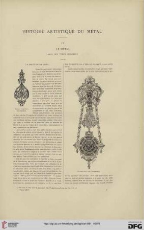 7: Histoire artistique du métal, [1]