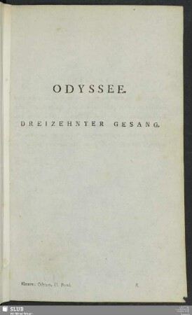 Dreizehnter Gesang