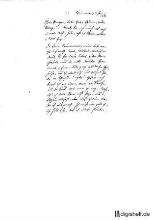 13: Brief von Ernst August Anton von Göchhausen und Luise von Göchhausen an Johann Wilhelm Ludwig Gleim