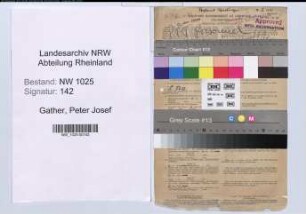 Entnazifizierung Peter Josef Gather , geb. 15.09.1910 (Postarbeiter)
