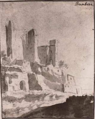 Italienische (römische?) Stadtmauer und Ruinen