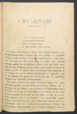 A mis lectores