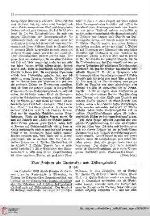 N.F. 1.1921 S. 52-55: Das Zeichnen als Ausdrucks- und Bildungsmittel, [1]