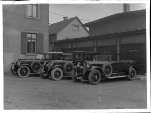 "Fuhrpark" der Firma Brenzinger