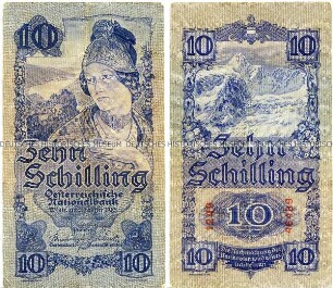 Österreich, 10 Schilling