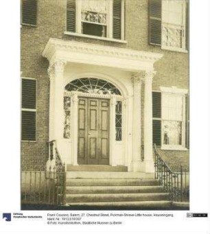 Salem, 27, Chestnut Street, Pickman-Shreve-Little house, Hauseingang