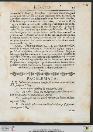 Problemata I-VII