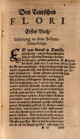 Der Teutsche Florus
