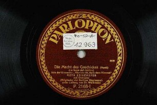 Die Macht des Geschickes (La forza del destino) : Arie der Eleonore: "Hier bin ich, dank dem Himmel" / (Verdi)