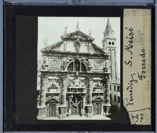 Venedig, S. Moisè : Außenaufnahme von Westen auf Hauptfassade