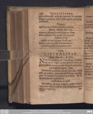 130. Liberalitas.