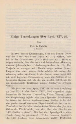 478-480 Einige Bemerkungen über Apok. XIV,20