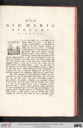 Gio. Maria Ciocchi pittore