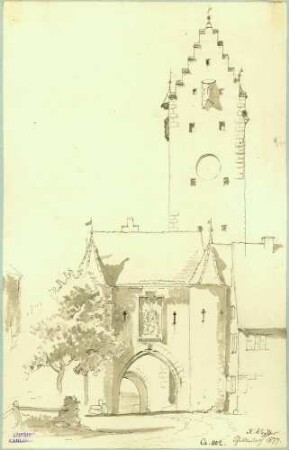Pfullendorf Feldseitige Ansicht Stadttor