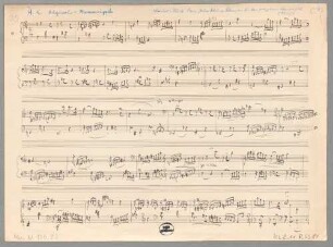 10 Kleine Übungen für das polyphone Klavierspiel, pf, Excerpts - BSB Mus.N. 139,22 : [caption title, added later by other hand:] H. K. Original-Manuskript // Klavier-Stück aus Zehn kleine Übungen für das polyphone Klavierspiel // (1935)