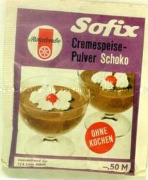 Cremespeisepulver "Schoko"