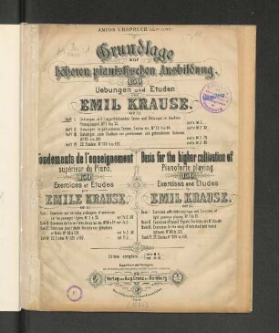 H. 1: Übungen mit liegenbleibenden Tasten und Übungen im leichten Passagenspiel : No. 1 - 55