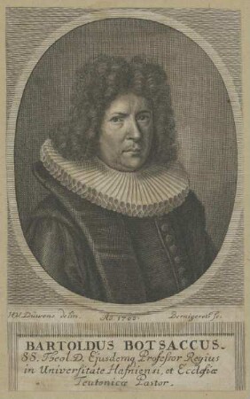 Bildnis des Bartoldus Botsaccus