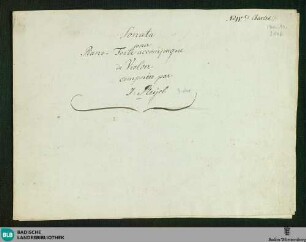 Duets - Don Mus.Ms. 2146 : pf, vl; D; BenP 578