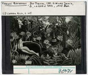 Henri Rousseau: Der Traum. Coll. Sidney Janis