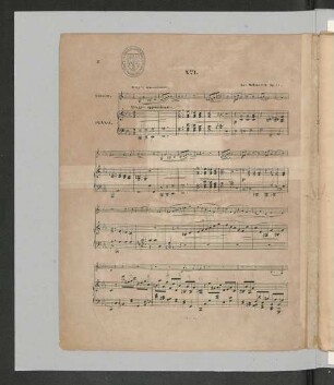 No. 1. Piano