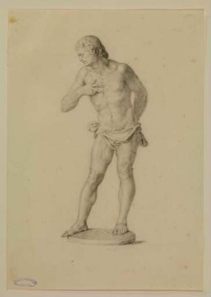Antikische Männerfigur