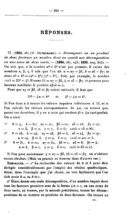 Réponses.