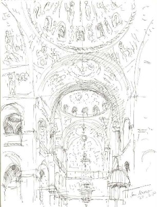Venedig Innenraum St.Marco