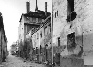 Bautzen, Siebergasse. Blick nach Norden