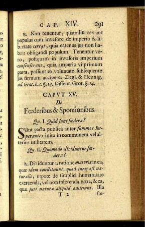 Caput XV. - XVIII.