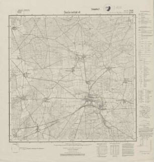 3229 (alte Nr.: 1676) Hankensbüttel, Meßtischblatt (4cm - Karte)