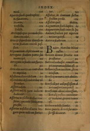 In usus feudorum epitome