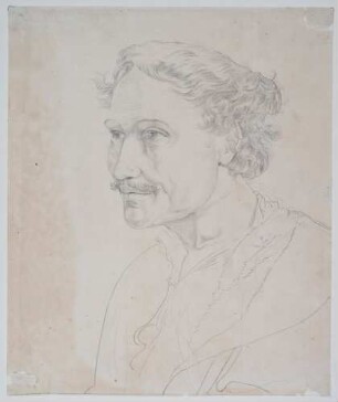 Studienkopf eines Bettlers