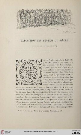 2. Pér. 29.1884: Exposition des dessins du siècle, 2