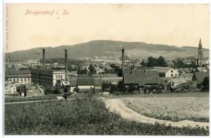 Neugersdorf. Blick auf Neugersdorf