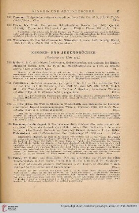 Kinder- und Jugendbücher (Nr. 310 - 320)