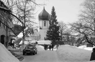 Hinterzarten: Kirche vom "Adler" aus