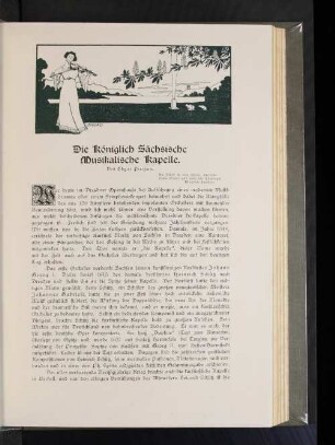 Die königlich Sächsische Musikalische Kapelle