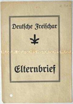 Offener Brief der Deutschen Freischar mit Beitrittsaufruf