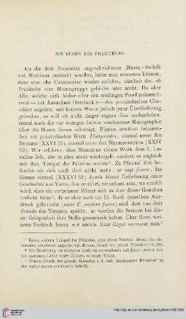 17: Die Musen des Praxiteles