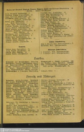 Heynitz mit Rittergut