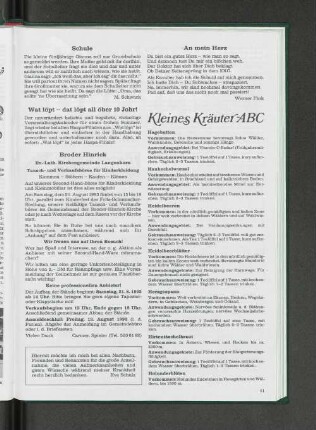 An mein Herz