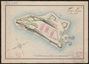 Fort Lyck im Jahr 1787