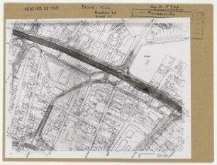 Hauptverkehrsstraßenplanung im Umfeld der Volksbühne. Berlin, Mitte, Liebknechtstraße/Alte Schönhauser Straße/Wilhelm-Pieck-Straße (Torstraße)/Linienstraße/Neue Königstraße/Weydinger Straße